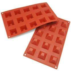   Mini Pyramid Silicone Mold/ Baking Pans (Pack of 2)  