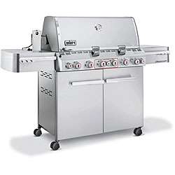 Weber Summit S 670 Stainless Steel Propane Gas Grill  
