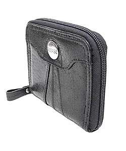 Kenneth Cole Reaction Genuine Leather Zippered Wallet  