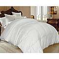 Damask Stripe 290 Thread Count Extra Warmth Down Comforter 