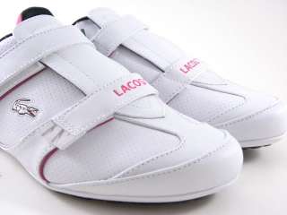 New Lacoste Arixia White/Pink/Black Tennis Women Casual Fashion Shoes 