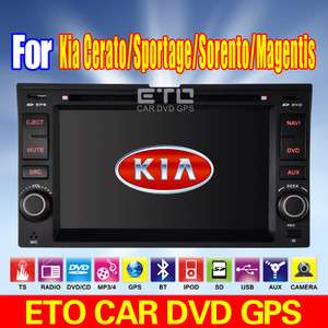 ETO KIA Sportage Cerato Carnival Sorento Optima Car DVD GPS Nav 