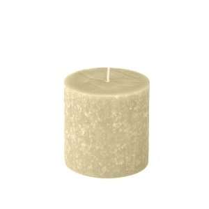   Boutique 3 by 3 Inch Scented Timberline Pillar Candles, French Vanilla