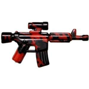   Scale LOOSE Weapon ARC Rifle RED with TIGER STRIPE CAMO Toys & Games