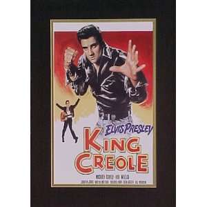  King Creole Elvis Presley Picture Plaque Framed