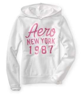 Aeropostale womens AERO New York 1987 sweatshirt hoodie   Style 7361 