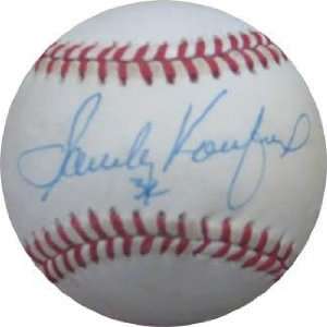 Autographed Sandy Koufax Baseball     Autographed Baseballs  
