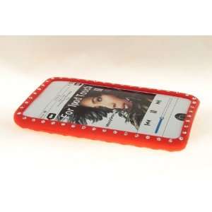  Apple iPod Touch 2 / 3 Diamond Skin Case Cover for Red 