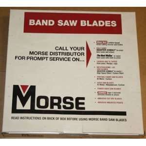 Morse Band Saw Blade 8 5 long; 3/4 wide; TPI 10 