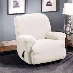 Sure Fit Stretch Stone Recliner Slipcover  