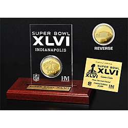   Bowl XLVI Champions Desk top 24k Gold Flip Coin See price in cart