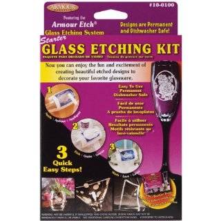  Armour Etch Glass Etching Deluxe Kit Arts, Crafts 