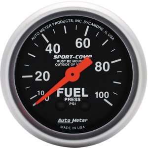  AutoMeter 2 Fuel Press, 0 7 Kg/Cm2 Automotive