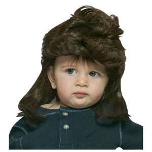  Brown Mullet Wig for Babies Toys & Games