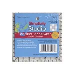  Simplicity Studio Ruler Simpli EZ Square 4.5