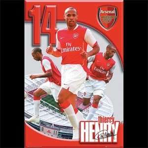  Thierry Henry (Arsenal) Poster