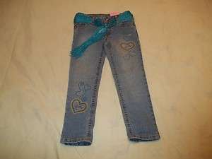 new sonoma youth girls skinny/straight jeans size 4 R  