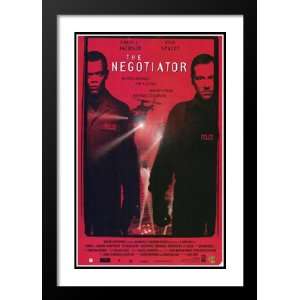 The Negotiator 20x26 Framed and Double Matted Movie Poster   Style B 