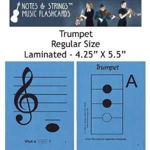  Notes & Strings Trumpet 4.25X5.5 Regular Size Laminated 