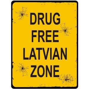  New  Drug Free / Latvian Zone  Latvia Parking Country 