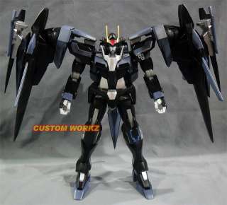   HG Double 00 Raiser Custom Painted Gundam AKA Shadow Raiser OO Bandai