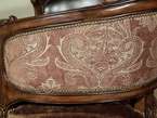 French Louis Love Seat Settee w/ Accent Pillows FREE SH  
