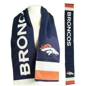  Denver Broncos Jersey Scarf with Zipper Pocket