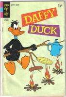 Daffy Duck Comic Book #65, Gold Key 1970 VERY GOOD+  