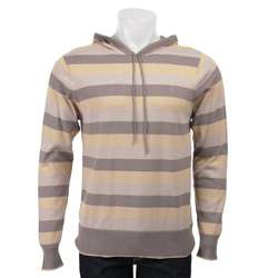 French Connection Mens Striped Hoodie  