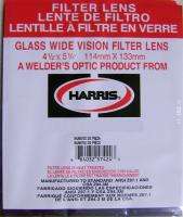 Harris Shade 9 Welding Helmet Filter Plate Lens Size 4.50 x 5.25