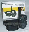   100 Levels Remote training collar with LCD display dog training collar