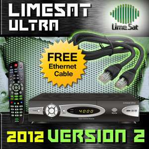 Limesat Ultra USB PVR FTA Receiver Lime sat Ethernet  