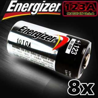 ENERGIZER CR123A CR 123 3V LITHIUM BATTERIES exp.2020  