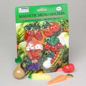  Fruit/Vegetable Plastic Magnets Case Pack 72 Everything 