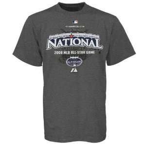 Majestic National League 2008 MLB All Star Game Grey Youth T shirt 