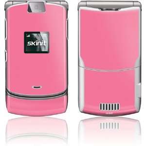  Bubble Gum Pink skin for Motorola RAZR V3 Electronics