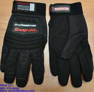 New Snap On Mechanic Motorcycle Bike Gloves Black Small  