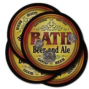  BATH Family Name Beer & Ale Coasters 