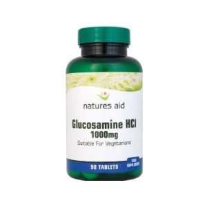 Natures Aid Glucosamine HCI (1000mg) 90 Tablets  Grocery 