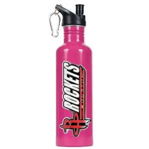  Houston Rockets 26oz Stainless Steel Water Bottle (Pink 