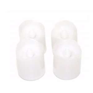 Gerson 32656 Melted Edge ED Everlasting Votive Gerson Candle  White 