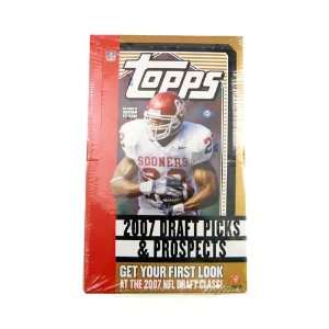  Topps 2007 Draft Picks & Prospects NFL (24 Packs) Trading 