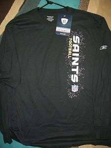 New Orleans Saints Authentic OnField Player Sideline NFL Long Sleeve T 