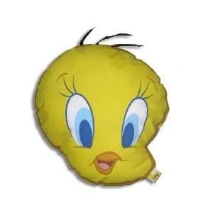  Tweety Big Face Shaped Pillow (15x14) Baby