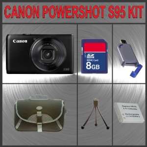  Canon PowerShot S95 Digital Camera + Huge Accessories 