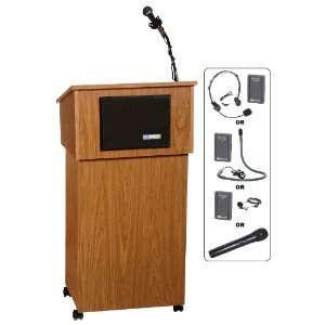  AmpliVox Sound Systems SW250 Wireless Tabletop Lectern 