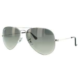  Ray Ban RB3025 Silver/ Crystal Grey 003/32 55mm Sunglasses 