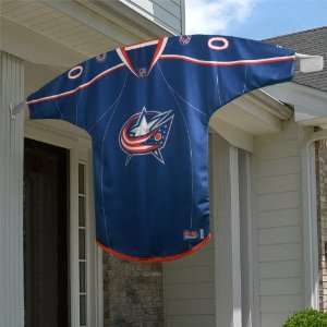   Big Time Jersey Columbus Blue Jackets Home Jersey Flag Sports