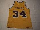  GOLD SHAQ 90S SHAQUILLE ONEAL LOS ANGELES LAKERS JERSEY 40/M  