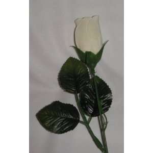  Long Stem Single VELVET Silk Rose Flower   Wedding Flowers 